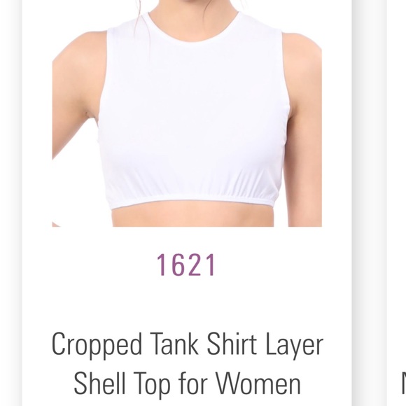 Cropped Tank Shell - Picture 1 of 2